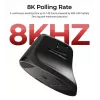 Ratón mecánico Keychron M5 8K negro (M5-A23)