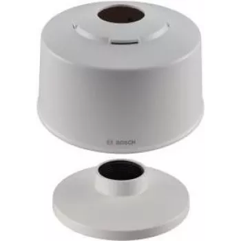 Placa de interfaz para soporte Bosch NDA-5070-PIPW tapa de protección blanca para dispositivos montados en brazos de suspensión