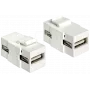 USB2.0 A conector hembra/conector hembra DeLOCK 86317