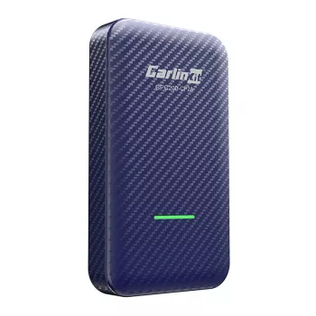 Adaptador inalámbrico Carlinkit CPC200-CP2A para Apple CarPlay y Android Auto, Wi‑Fi 5150–5250/5725–5850 MHz, Bluetooth 5.2, USB-C