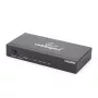 Divisor de vídeo HDMI GEMBIRD DSP-4PH4-02 — 4× salidas HDMI, HDMI 1.4, 225 MHz, carcasa de acero, 146×73×24 mm