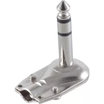 Conector macho estéreo ShiverPeaks 50110-WM 6,3 mm metal en ángulo recto