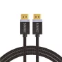 Cable DisplayPort Savio CL-165 1 m Negro