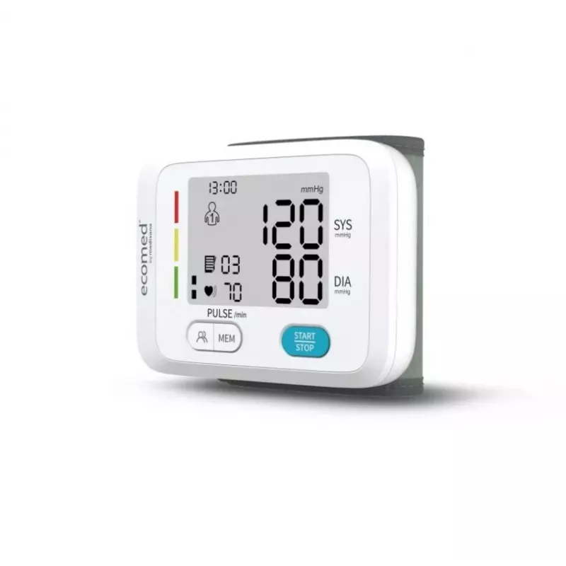 Ecomed BW-83E Tensiómetro de muñeca, automático, 2 usuarios