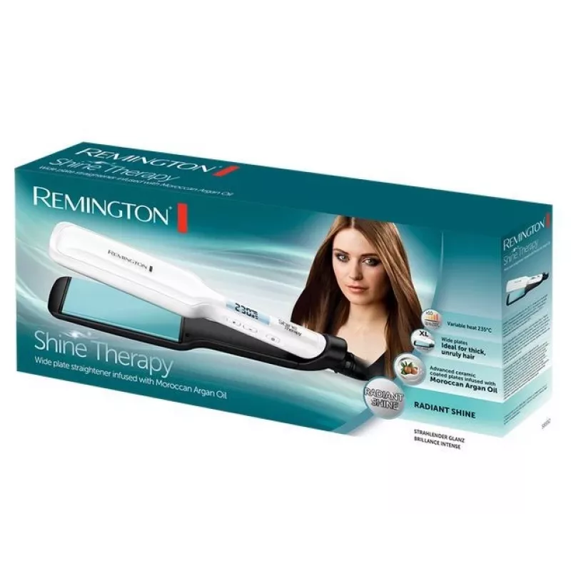 Plancha de pelo Remington Shine Therapy S8550 1 ud.