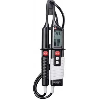 VC 64 Comprobador de tensión bipolar, calibrado DAkkS, CAT III 1000V, CAT IV 600V (VC 64)