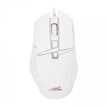 Ratón Baracuda BGM-051 Raptor blanco USB