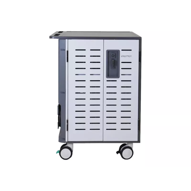 Ergotron Zip40 - Carro (solo carga) - para 40 tablets / portátiles - tamaño de pantalla: hasta 39,6 cm (hasta 15,6 pulgadas)