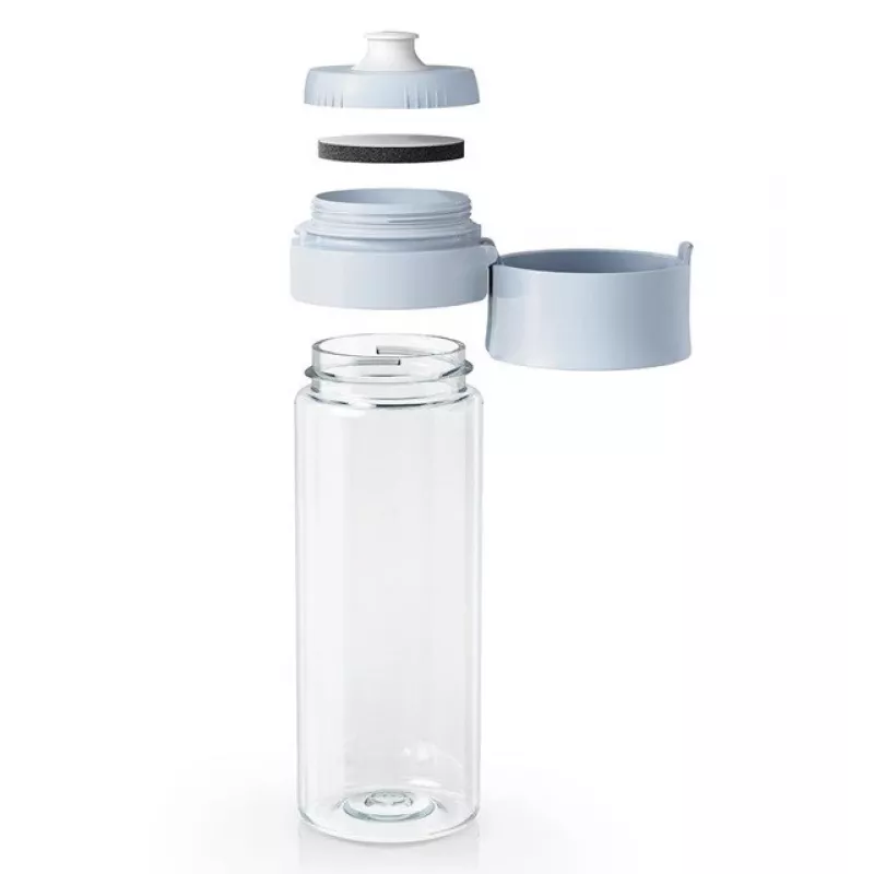 Botella filtrante Brita Vital 0,6 l azul pastel