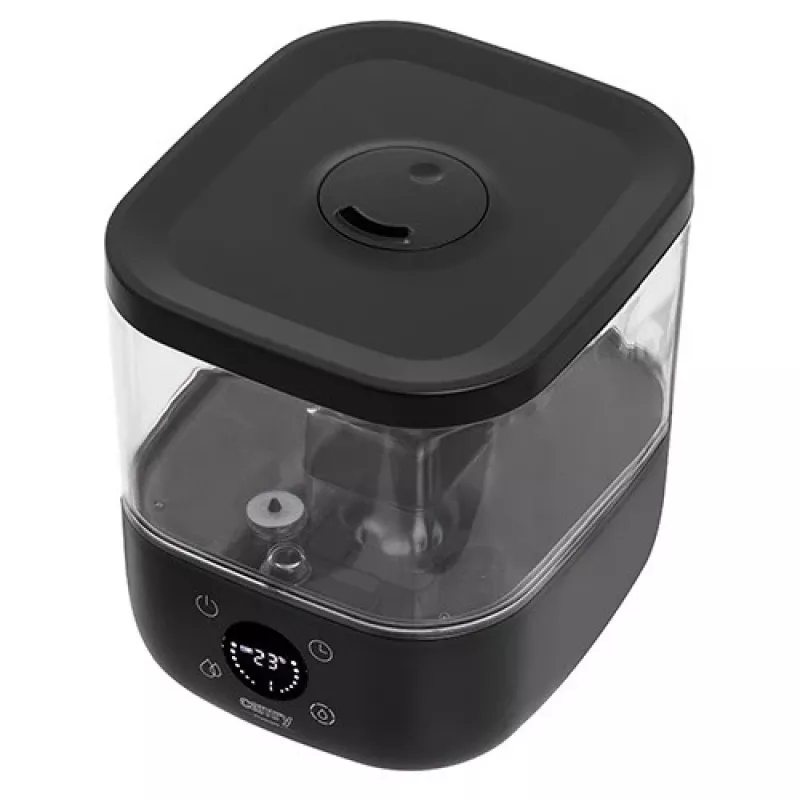 Camry | CR 7973b | humidificador | 23 W | capacidad del depósito de agua 5 L | apto para habitaciones de hasta 35 m² | ultrasónico | potencia de humidificación 100-260 ml/h | Negro