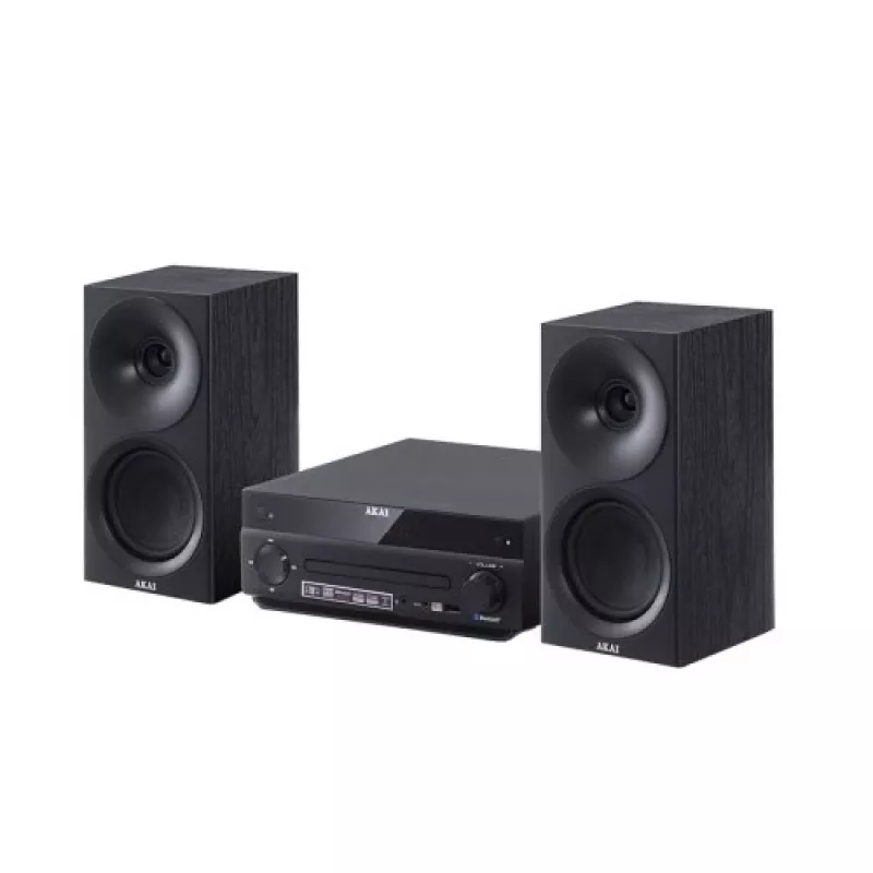 Sistema de audio AKAI AM-301 BK Music Center – equipo de audio compacto para el hogar