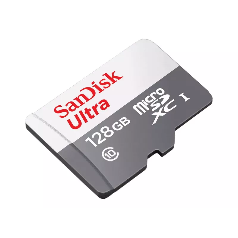Memoria flash SanDisk 128GB MicroSDXC UHS-I Class 10 SDSQUNR-128G-GN6TA