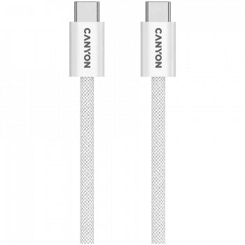 CANYON Cable OnWire 60MG C-C 60W magnético trenzado 1m blanco