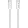 CANYON Cable OnWire 60MG C-C 60W magnético trenzado 1m blanco