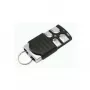 Mando a distancia Olympia 5919 para sistemas de seguridad, interfaz RF inalámbrica, 4 botones, plata/negro