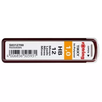 Mina de lápiz HB Rotring Polymer Leads S0312700