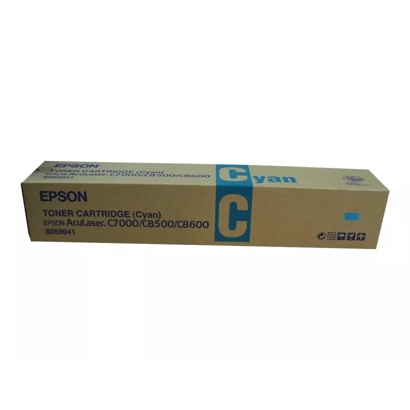 Cartucho de tóner Epson AL-C8500/8600 cian 6k, 6000 páginas, 1 ud.