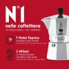 Bialetti Moka Express Cafetera Moka 0,06 L Aluminio, Negro