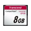 Transcend Industrial - tarjeta de memoria flash - 8 GB - 170x - CompactFlash (TS8GCF170)