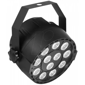 Foco LED EUROLITE EURO 42110193 12 x TCL RGB 10W — luminaria TCL RGB de 12 lámparas, 10 W por lámpara