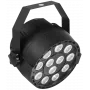 Foco LED EUROLITE EURO 42110193 12 x TCL RGB 10W — luminaria TCL RGB de 12 lámparas, 10 W por lámpara