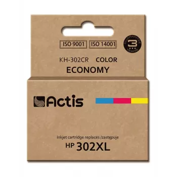 Actis KH-302CR tinta (equivalente a HP 302XL F6U67AE; Premium; 21 ml; color)