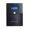 Sistema de alimentación ininterrumpida PowerWalker VI 3000 SCL — SAI Line-Interactive 3 kVA / 1800 W, 230 V, batería 9 Ah, LCD, torre, negro