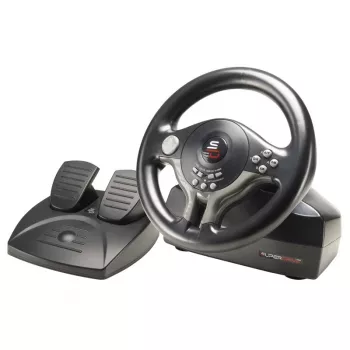 Volante + pedales Subsonic SV200 negro gris USB rotación 180°