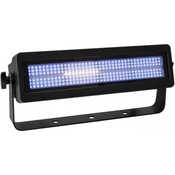 Luz estroboscópica EUROLITE LED IP PIX RGB CW+WW modelo 52200940 — estroboscopio LED con RGB, blanco frío y blanco cálido