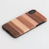 Funda para smartphone man and wood para iPhone X/XS — funda protectora negra
