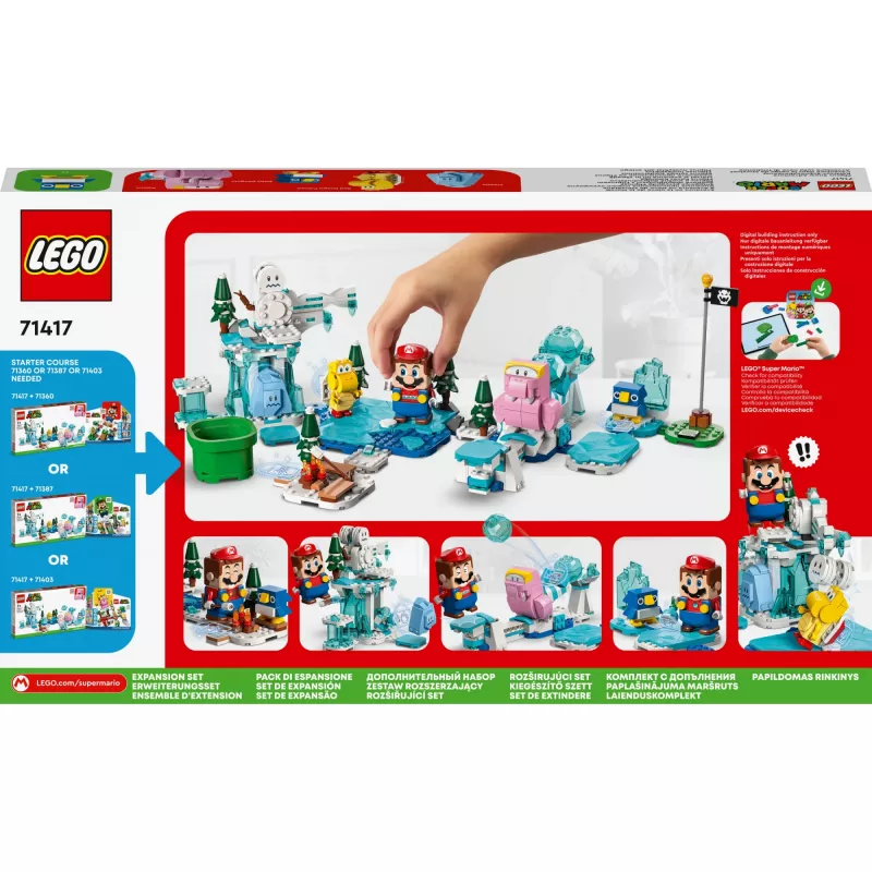LEGO SUPER MARIO 71417 SET DE AMPLIACIÓN - AVENTURA HELADA DE FLIPRUS