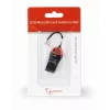Lector de tarjetas Gembird FD2-MSD-3 USB 2.0 negro rojo