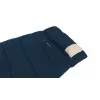 Saco de dormir Outwell Contour Lux XL — rectangular para adultos, poliéster, 2200×1050 mm, para usuarios de hasta 190 cm, azul