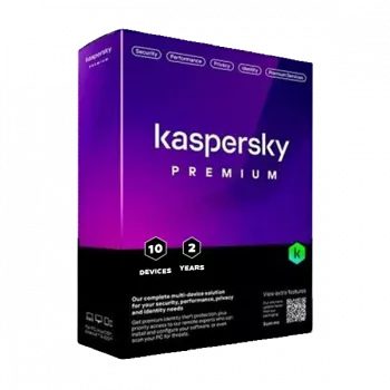 Kaspersky Premium + atención al cliente | 10 dispositivos | 2 años | EU