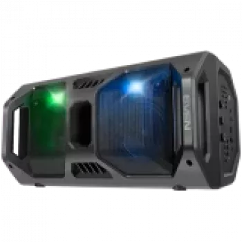 Altavoz SVEN PS-600, negro (50W, TWS, Bluetooth, FM, USB, microSD, pantalla LED, 4000mAh)
