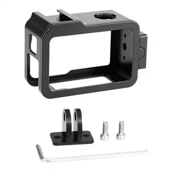 Jaula metálica PULUZ para DJI Osmo Action 4/3 con zapata de accesorios, modelo PU928B