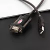 Cable serie UNITEK Y-105 Negro 1,5 m USB Type-A DB-9