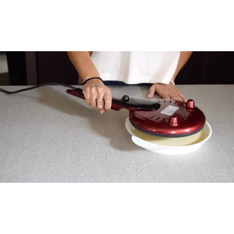 Crepera Beper BT.710Y — máquina eléctrica para crepes, placa antiadherente