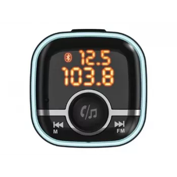 Transmisor FM Navitel BHF04 MAX Adaptador Bluetooth para coche con streaming de música inalámbrico y función manos libres