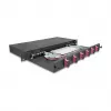 Caja de empalme de fibra óptica DeLOCK 67002 negro metal 482x220x44mm