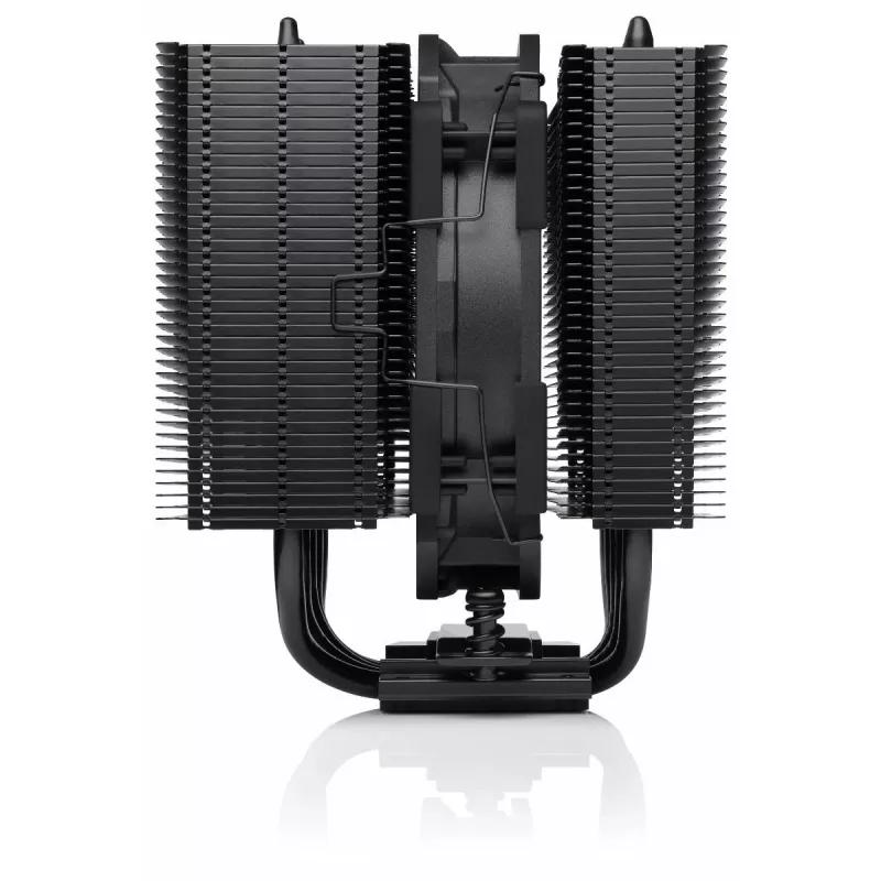 Noctua NH-D12L chromax.black disipador de CPU por aire, 120 mm, aluminio, negro, 450–2000 RPM, 22,6 dBA
