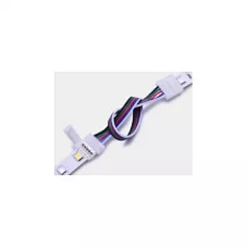 Accesorio para tira LED Flex de Synergy 21. Conector IP20 RGB-W 12 mm