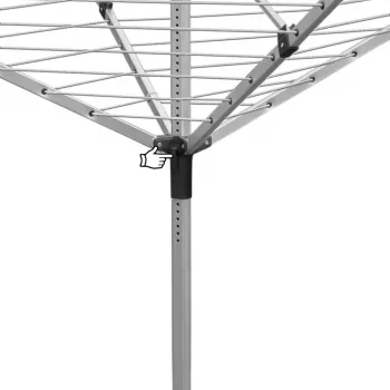 Tendedero de cuatro brazos para exterior PROMIS SU200 CAPRI
