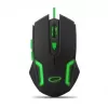 Esperanza MX205 Fighter Ratón Gaming Diestros USB Type-A Óptico 2400 DPI