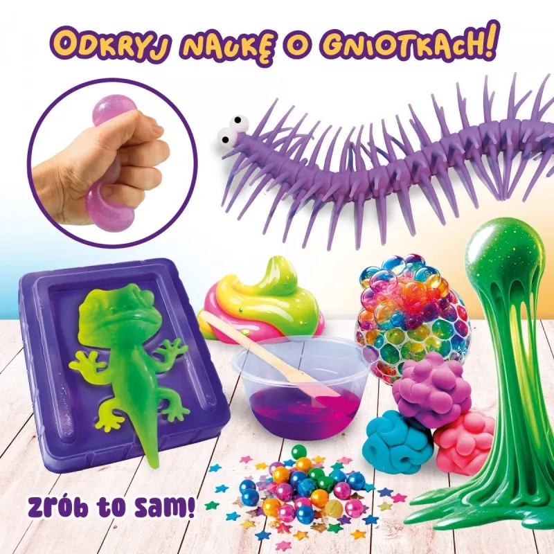 Set de juego de laboratorio educativo Liscianigiochi Set Slumi Laboratorio científico de los aprietos 304-PL110339