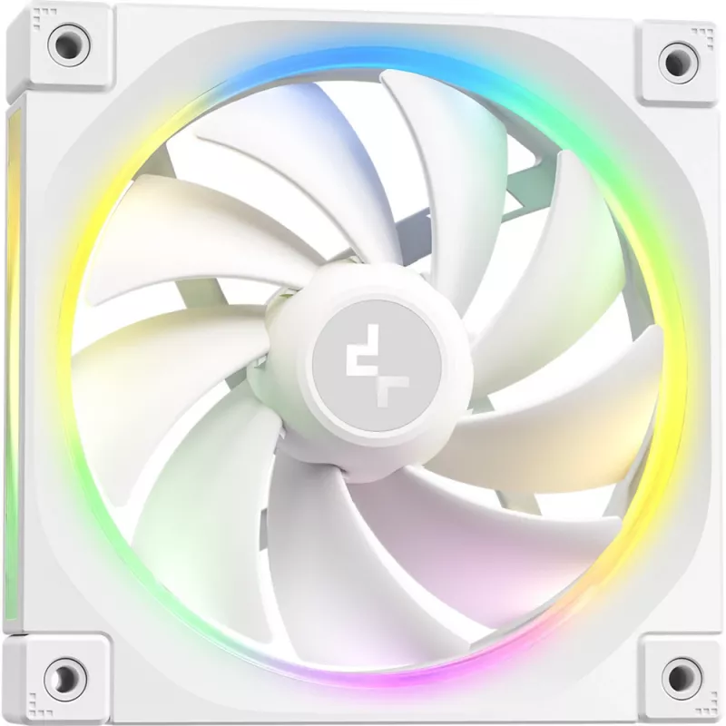 DeepCool LQ240 WH refrigeración líquida para CPU, AMD AM4/AM5, blanco