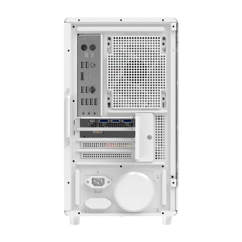 Caja de ordenador Darkflash DB330M Mesh ATX blanca