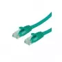 Cable de red UTP Cat.6 VALUE, LSOH, verde, 1 m (21.99.1033)