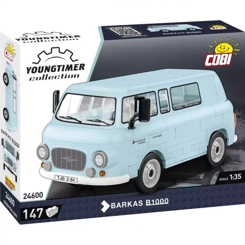Juguete de construcción Cobi Barkas B1000 24600 maqueta escala 1:35, bloques detallados