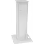 Funda para soporte de escenario EUROLITE 32000053 blanca – ajuste variable para set de soporte